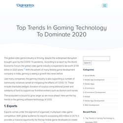 Top 5 Gaming Technology Trends of 2020