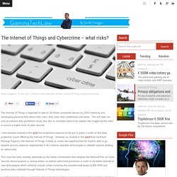 The Internet of Things and cybercrime