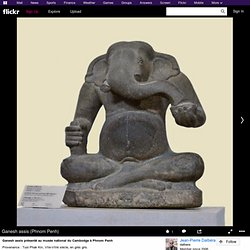 Ganesh assis (musée national de Phnom Penh)