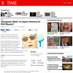 Why “Gangnam Style” Didn’t Make It Big in Japan