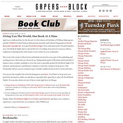 Gapers Block : GB Book Club : Chicago Books