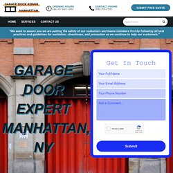 Garage Door Expert Manhattan NY