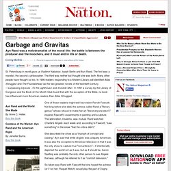 Garbage and Gravitas