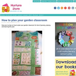 How to plan your garden classroom