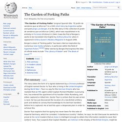 The Garden of Forking Paths - Wikipedia
