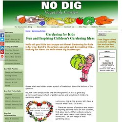 Gardening for Kids – Kids Gardening – Gardening for Children