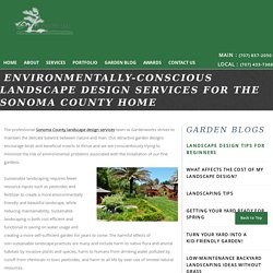 Landscape Designer in Sonoma County