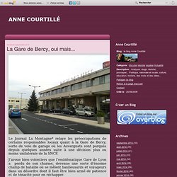 La Gare de Bercy, oui mais... - le blog Anne Courtillé
