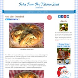 Garlic & Herb Twister Bread - Tales From The Kitchen Shed