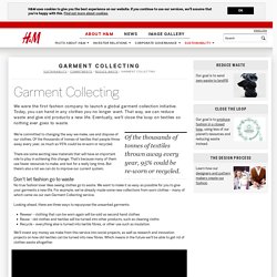 Garment collecting