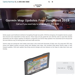 Garmin Map Updates free download 2019