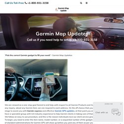 Garmin lifetime Maps Update