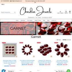 Buy Red Garnet Stone from Chordia Jewels in best price