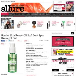 Garnier Skin Renew Clinical Dark Spot Overnight Peel Review