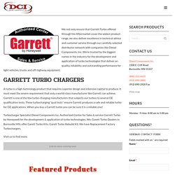 Best Garrett Turbo Dealers In Burnsville MN