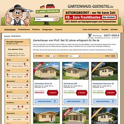 Gartenhäuser aus Naturbelassenem Holz - zuverlässig günstig!: 163 cm - 610 cm and 22 m² - 25 m²
