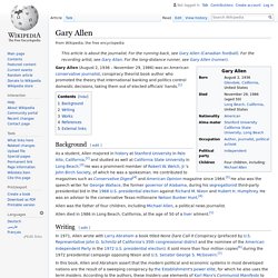 Gary Allen - Wikipedia