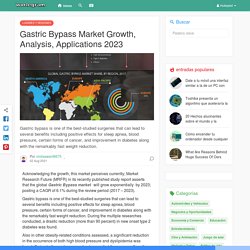 Gastric Bypass Market Growth, Analysis, Applications 2023