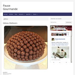 Gâteau Maltesers - Pause Gourmande