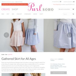 Gathered Skirt for All Ages