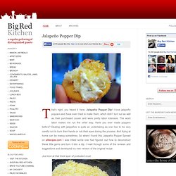 Jalapeño Popper Dip