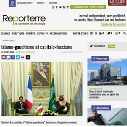 Islamo-gauchisme et capitalo-fascisme