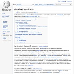 Gaucho insecticide alias imidaclopride