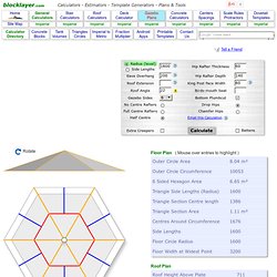 Gazebo Plans Online. Free DIY Gazebo Layout Calculator. Metric + Imperial