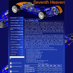 MT75 Gearbox - Seventh Heaven - Locost - Haynes Roadster