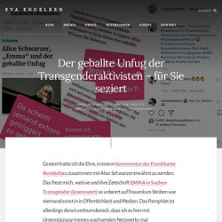 Der geballte Unfug der Transgenderaktivisten - für Sie seziert ⋆ Eva Engelken