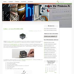 CuBox : un micro-PC ARM à 99€