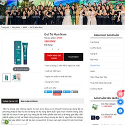 Gel Trị Mụn Nam - Cách Làm Hết Mụn Nam Giới Da Dầu Hiệu Quả
