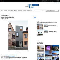 Gelukstraat / Dierendonck Blancke Architecten