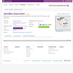 GemBox.Document extension