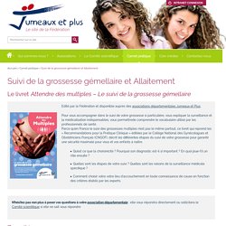 Suivi de la grossesse gémellaire et Allaitement - Jumeaux et Plus