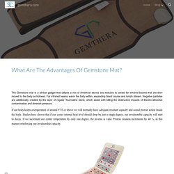 gemthera.com - What Are The Advantages Of Gemstone Mat?