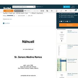 Curso de Nahuatl
