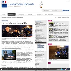 Gendarmerie mobile