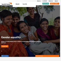 World Vision Australia - Gender Equality