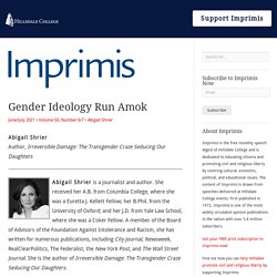 Gender Ideology Run Amok