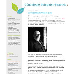 Généalogie Bringuier-Sanchez