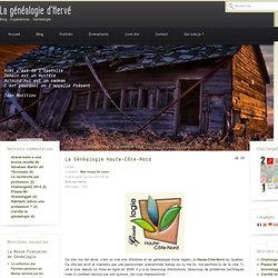 Genealogie Haute Cote Nord.html