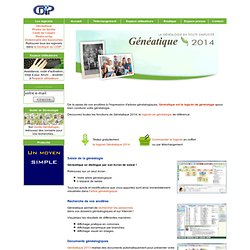 Généatique 2013, logiciel de généalogie : créez votre arbre généalogique