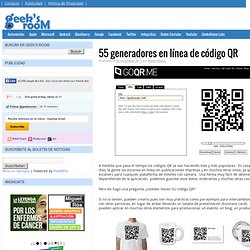 55 generadores en línea de código QR