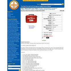 American Red Cross Deluxe Family First Aid Kit