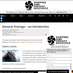 General Average - an introduction