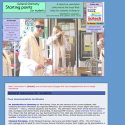 General Chemistry for Students