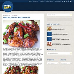 General Tso's Chicken Recipe