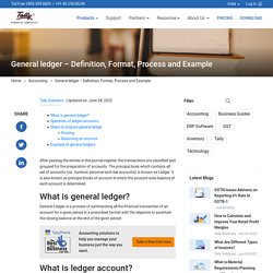 General Ledger