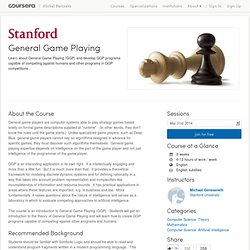 General Game Playing